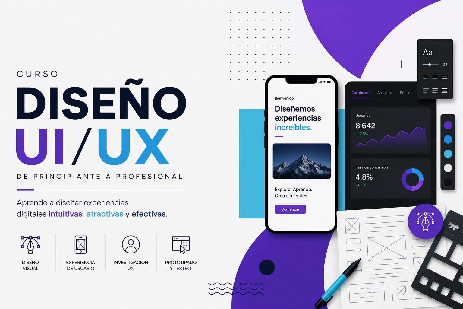 Diseño UI/UX: De Principiante a Profesional